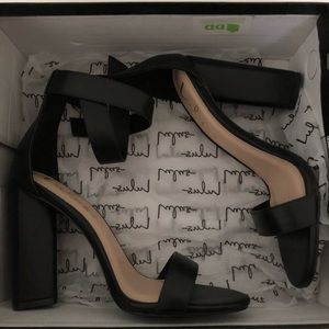 Lulu’s Black Block Heels